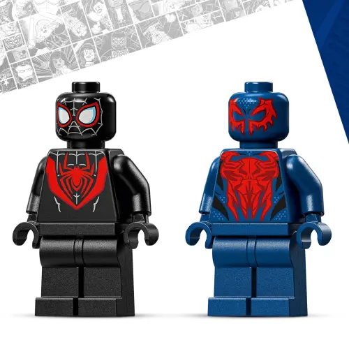 LEGO Marvel 76337 Miles Morales Mech vs. Spider-Man 2099 135 Pcs's photo #4